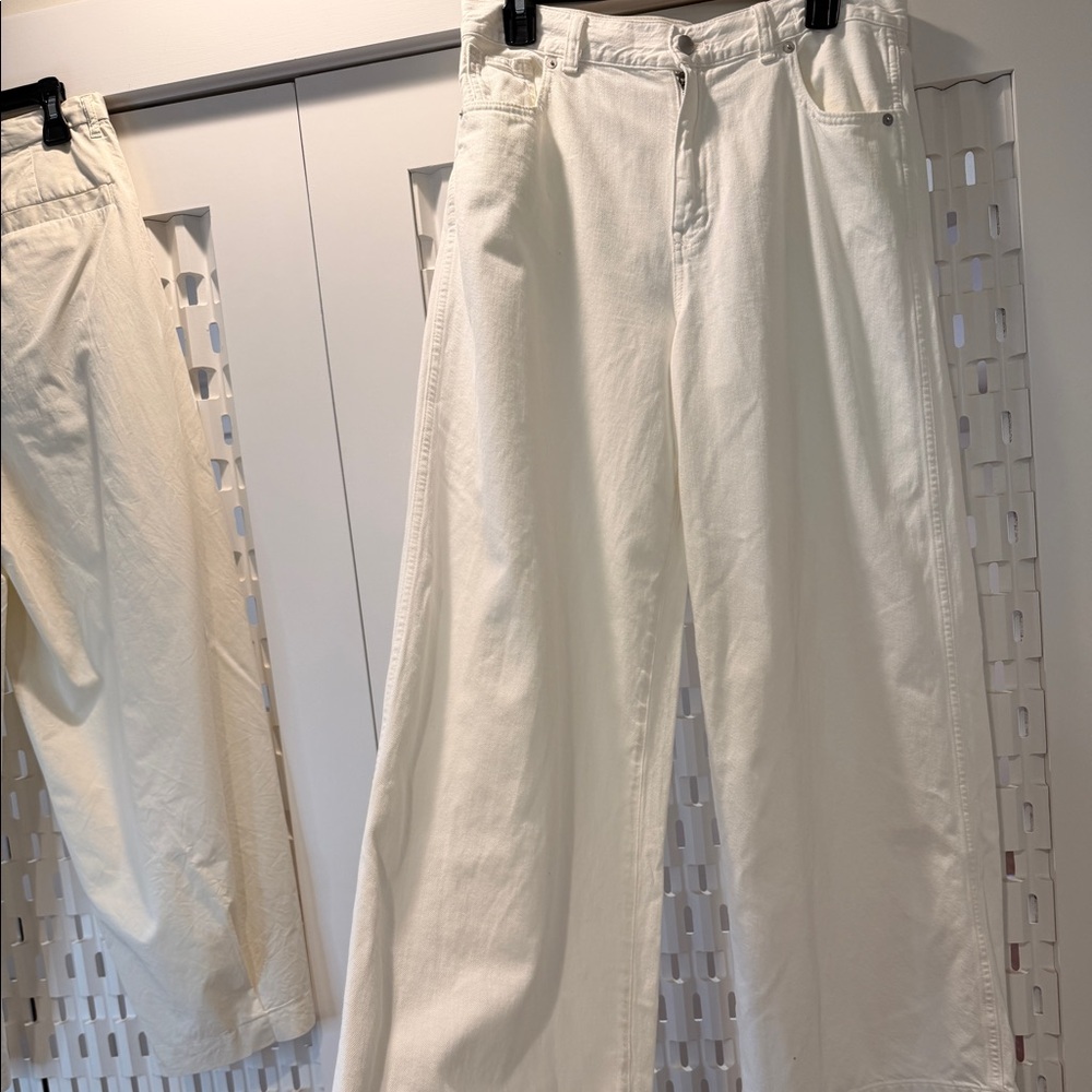 Madewell Wideleg Denim Wide Hem Sz 29.